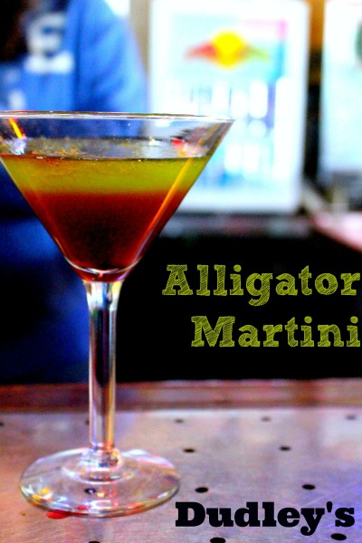 Dudley's Alligator Martini